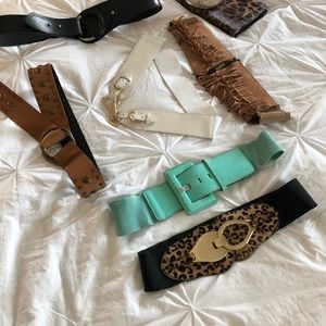 SOLD! $5 -BUNDLE of timeless belts